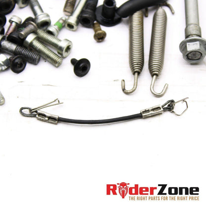 2016 - 2018 DUCATI HYPERMOTARD HARDWARE SET BOLTS NUTS SPRINGS COMPLETE STOCK OE