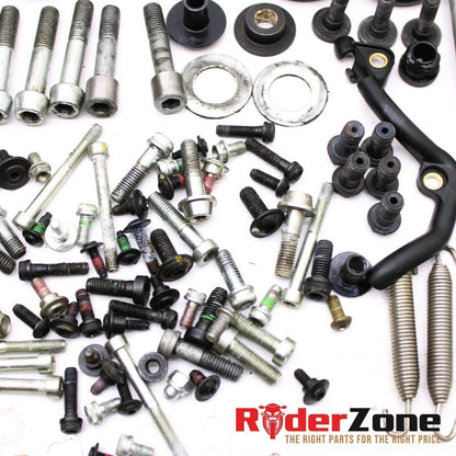 2016 - 2018 DUCATI HYPERMOTARD HARDWARE SET BOLTS NUTS SPRINGS COMPLETE STOCK OE