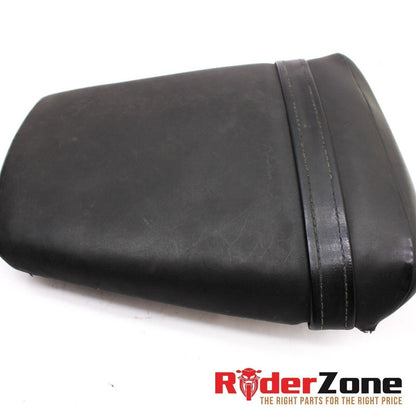 2001 2002 YAMAHA YZF R6 REAR SEAT TANDEM PAD SADDLE BLACK PASSENGER BACK