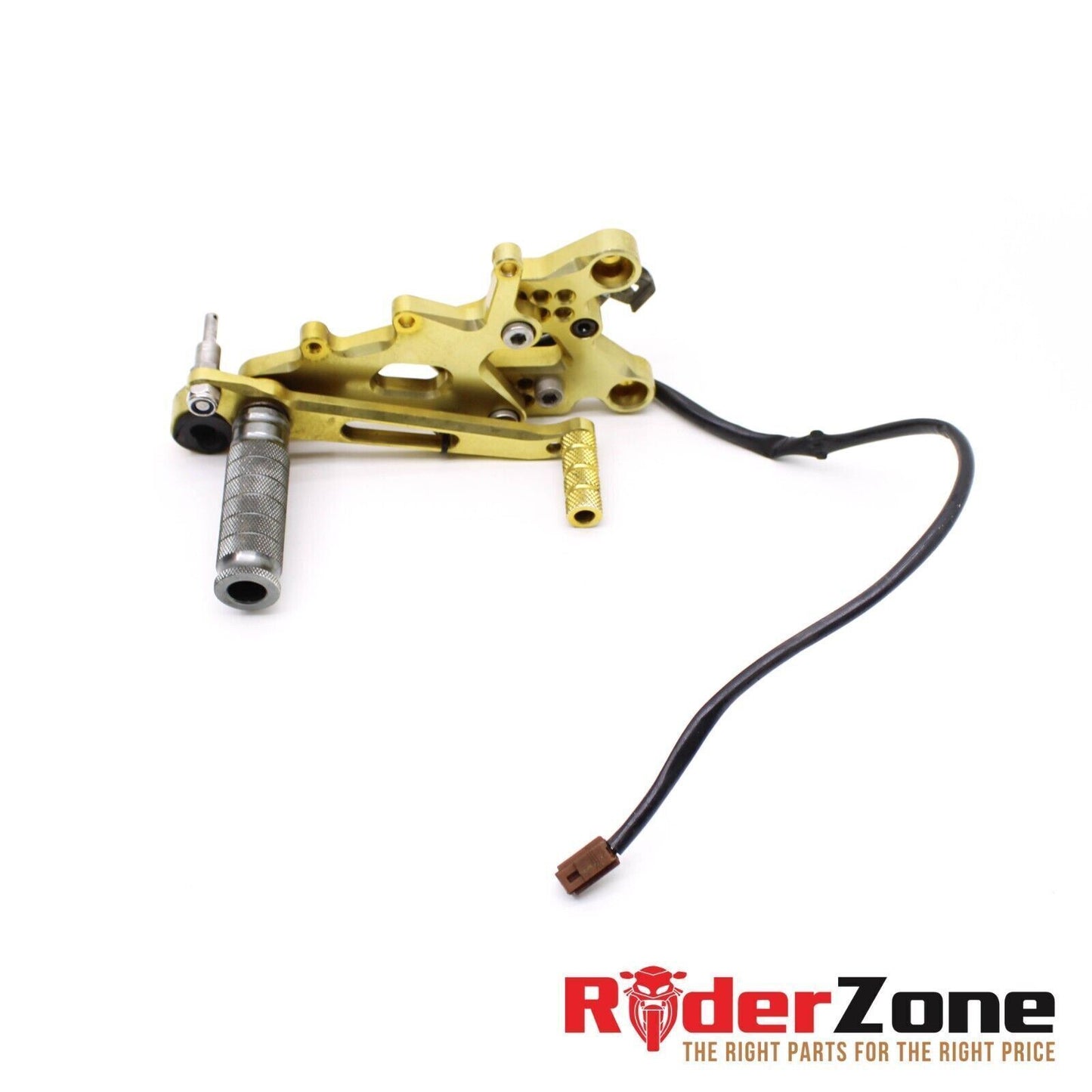 2006 - 2007 YAMAHA YZF R6 REARSETS FOOT PEG REAR SET GOLD SHIFTER AFTERMARKET