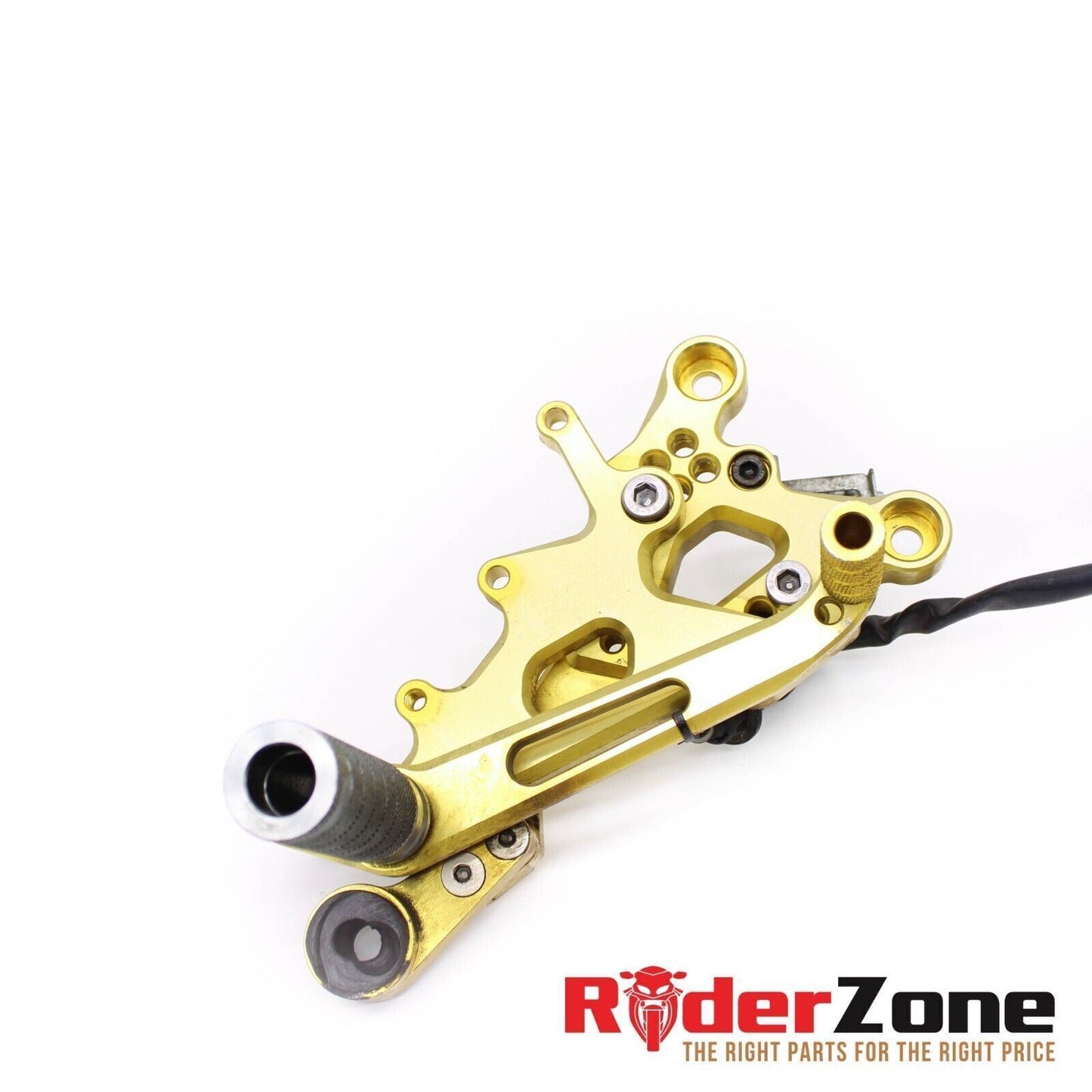 2006 - 2007 YAMAHA YZF R6 REARSETS FOOT PEG REAR SET GOLD SHIFTER AFTERMARKET