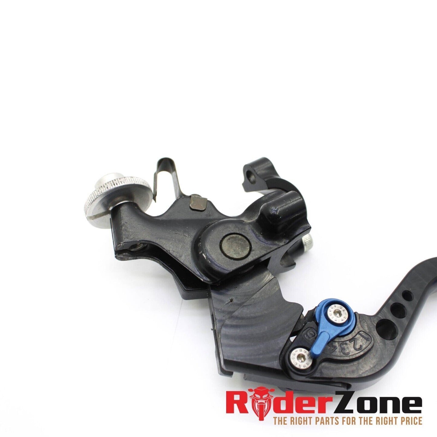 2006 2007 KAWASAKI NINJA ZX10R CLUTCH LEVER SHORTY TRACK PERCH MOUNT BLACK GOOD