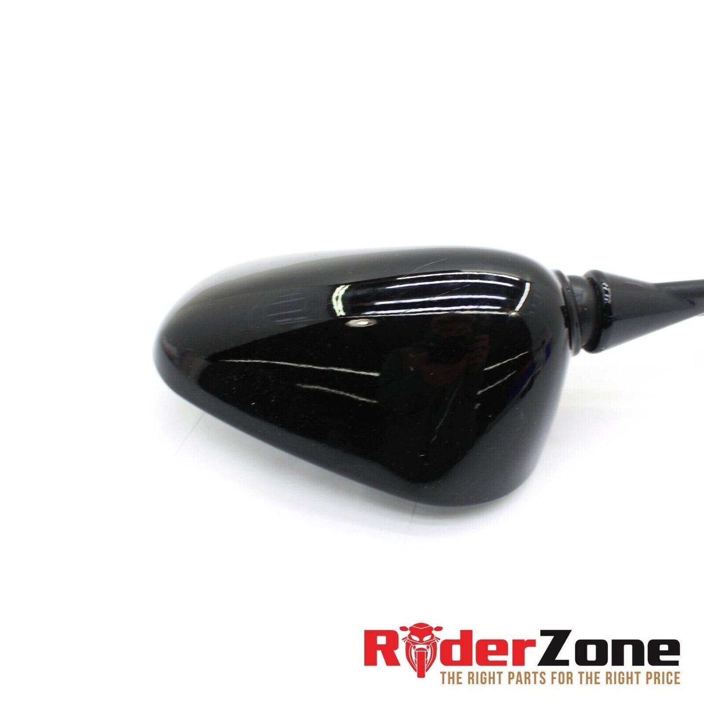 2006 2007 KAWASAKI NINJA ZX10R LEFT MIRROR SIDE REAR VIEW FRONT BLACK GOOD