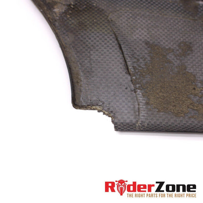 2007 2008 SUZUKI GSXR1000 CUBIERTA TRASERA DERECHA CARENADO DE FIBRA DE CARBONO 
