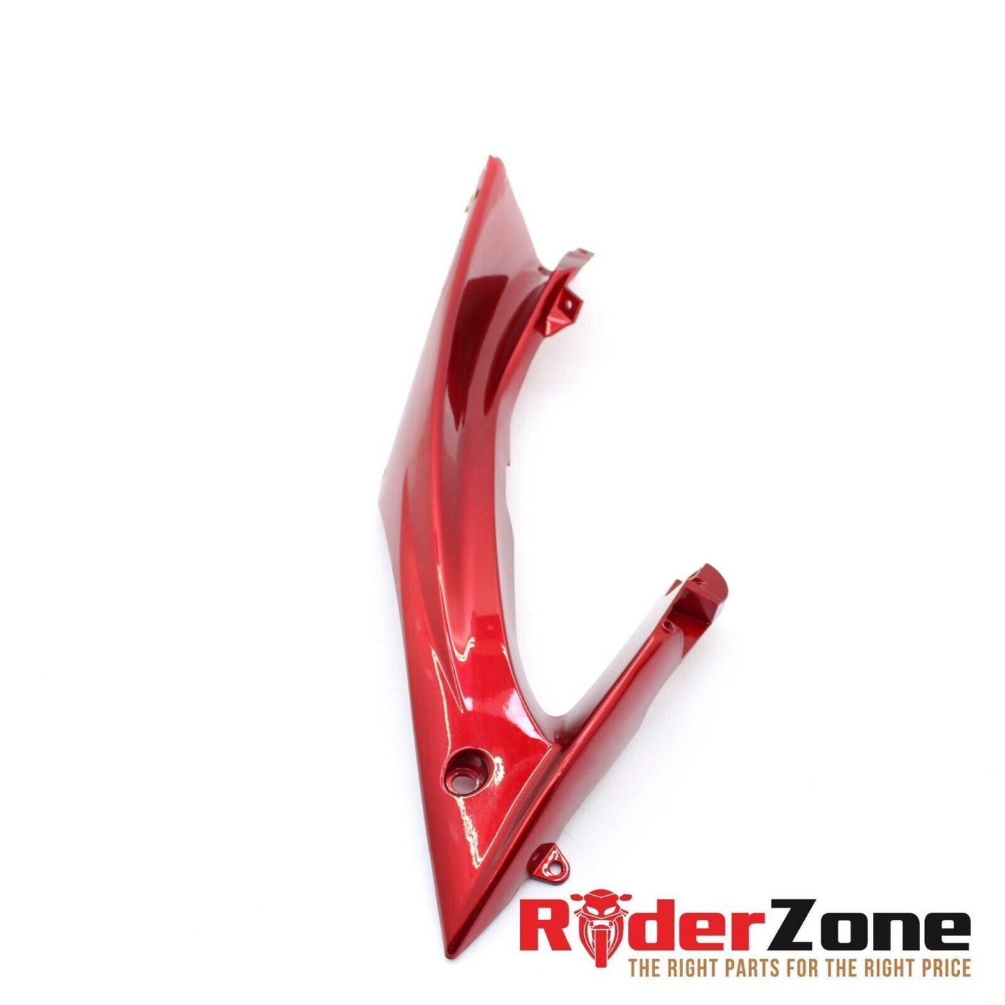 2008 - 2016 YAMAHA YZF R6 FRONT MID FAIRING COWL PLASTIC LEFT UPPER SIDE RED OEM