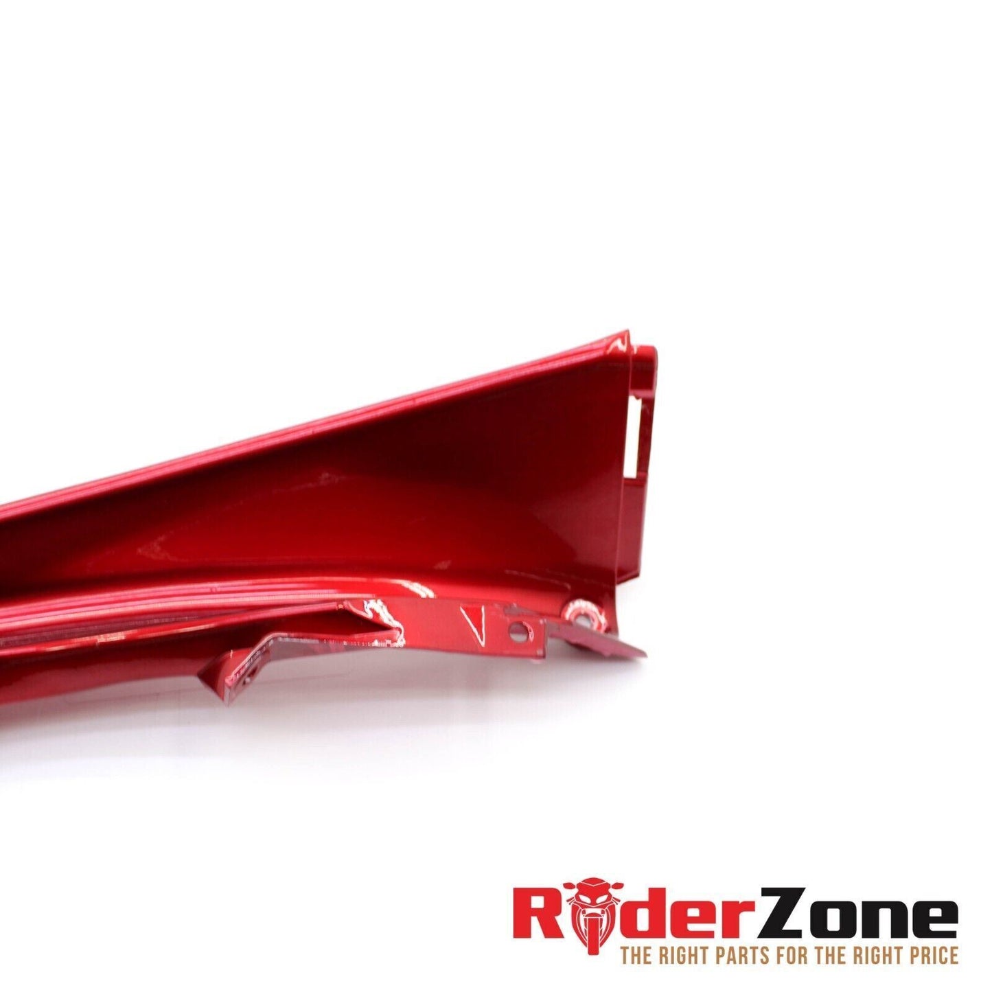 2008 - 2016 YAMAHA YZF R6 FRONT MID FAIRING COWL PLASTIC LEFT UPPER SIDE RED OEM