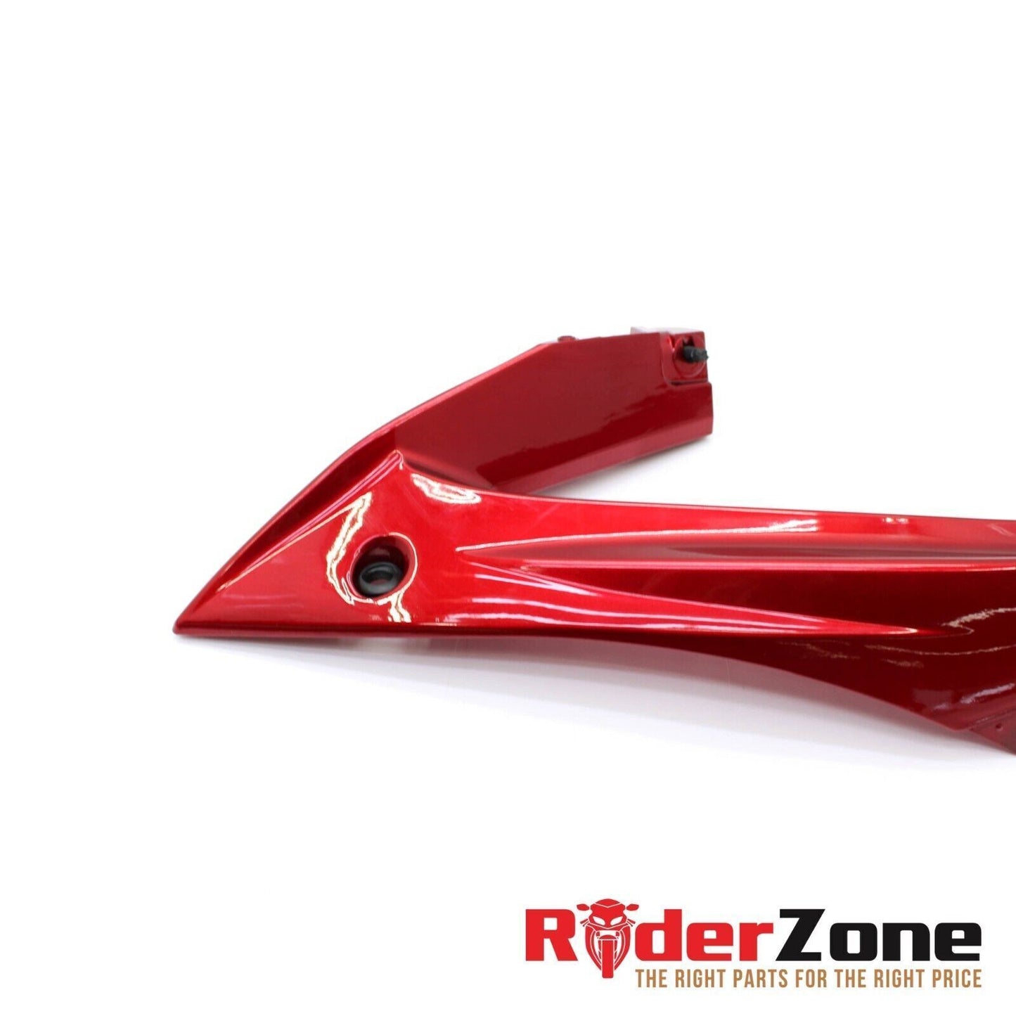 2008 - 2016 YAMAHA YZF R6 FRONT MID FAIRING COWL PLASTIC LEFT UPPER SIDE RED OEM