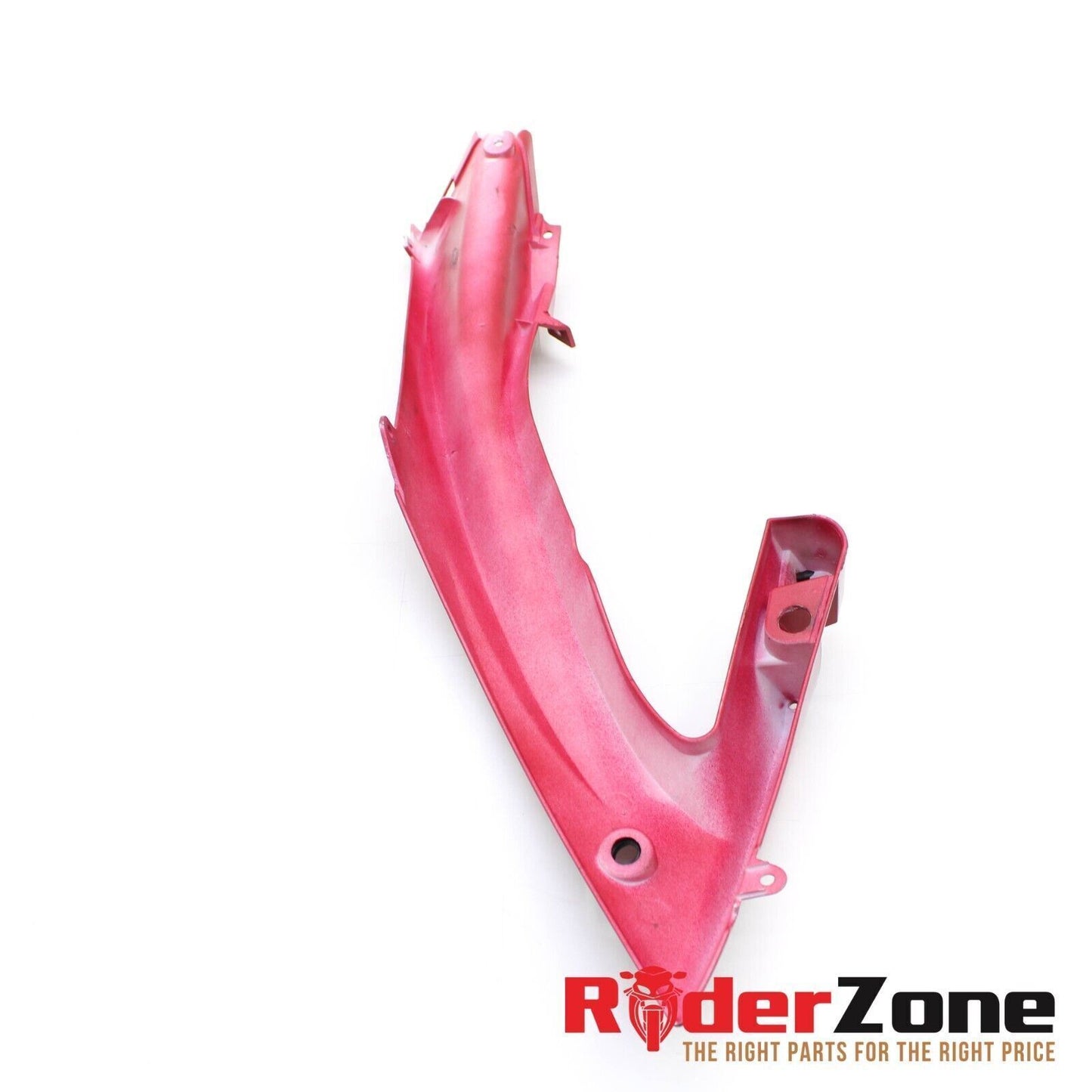 2008 - 2016 YAMAHA YZF R6 FRONT MID FAIRING COWL PLASTIC LEFT UPPER SIDE RED OEM