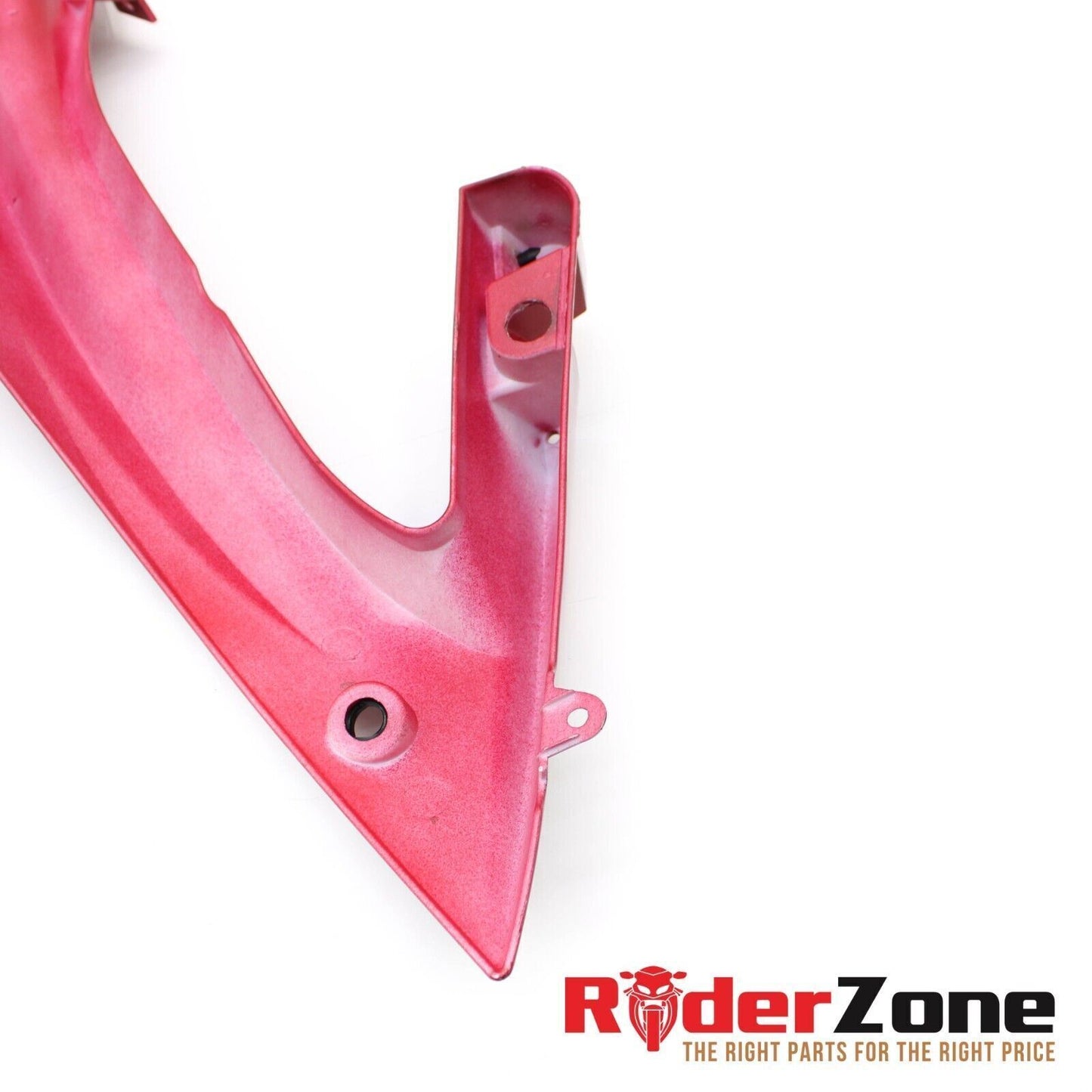 2008 - 2016 YAMAHA YZF R6 FRONT MID FAIRING COWL PLASTIC LEFT UPPER SIDE RED OEM