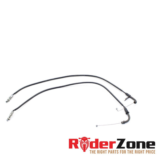 2005 2006 SUZUKI GSXR1000 THROTTLE CABLES LINES GOOD PAIR STOCK OME