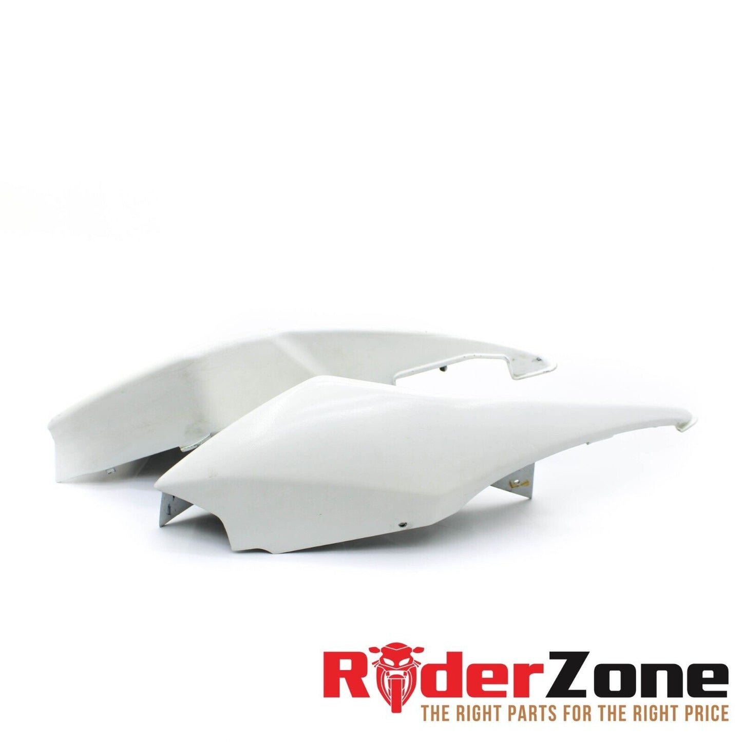 2005 2006 SUZUKI GSXR1000 TAIL FAIRING COWLS REAR BACK WHITE LEFT RIGHT PANEL