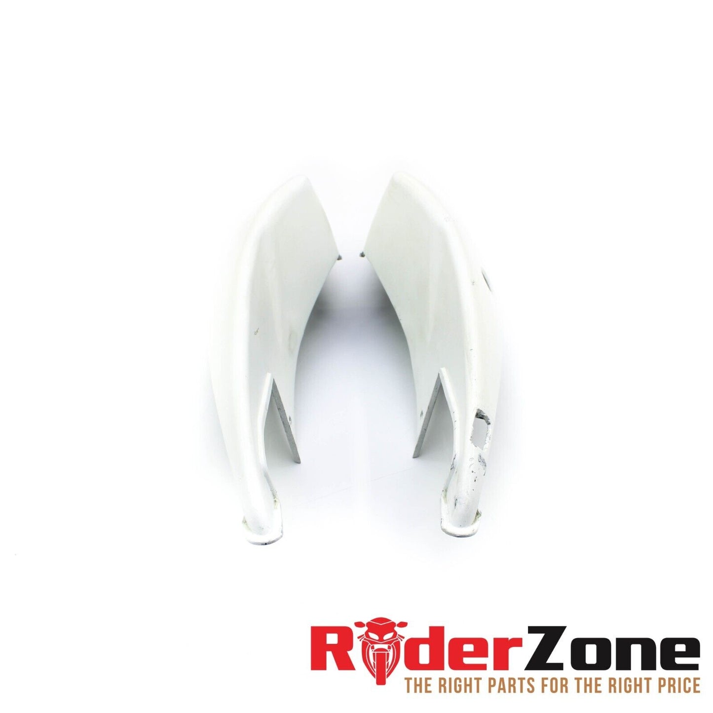 2005 2006 SUZUKI GSXR1000 TAIL FAIRING COWLS REAR BACK WHITE LEFT RIGHT PANEL