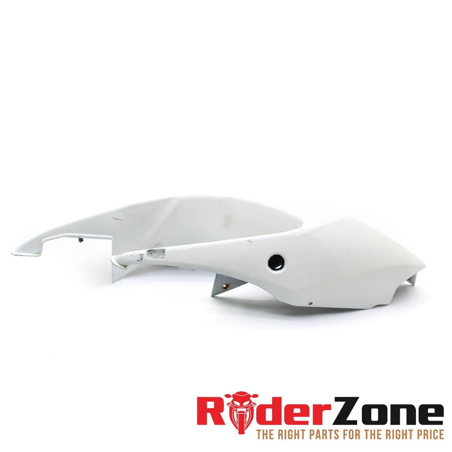 2005 2006 SUZUKI GSXR1000 TAIL FAIRING COWLS REAR BACK WHITE LEFT RIGHT PANEL