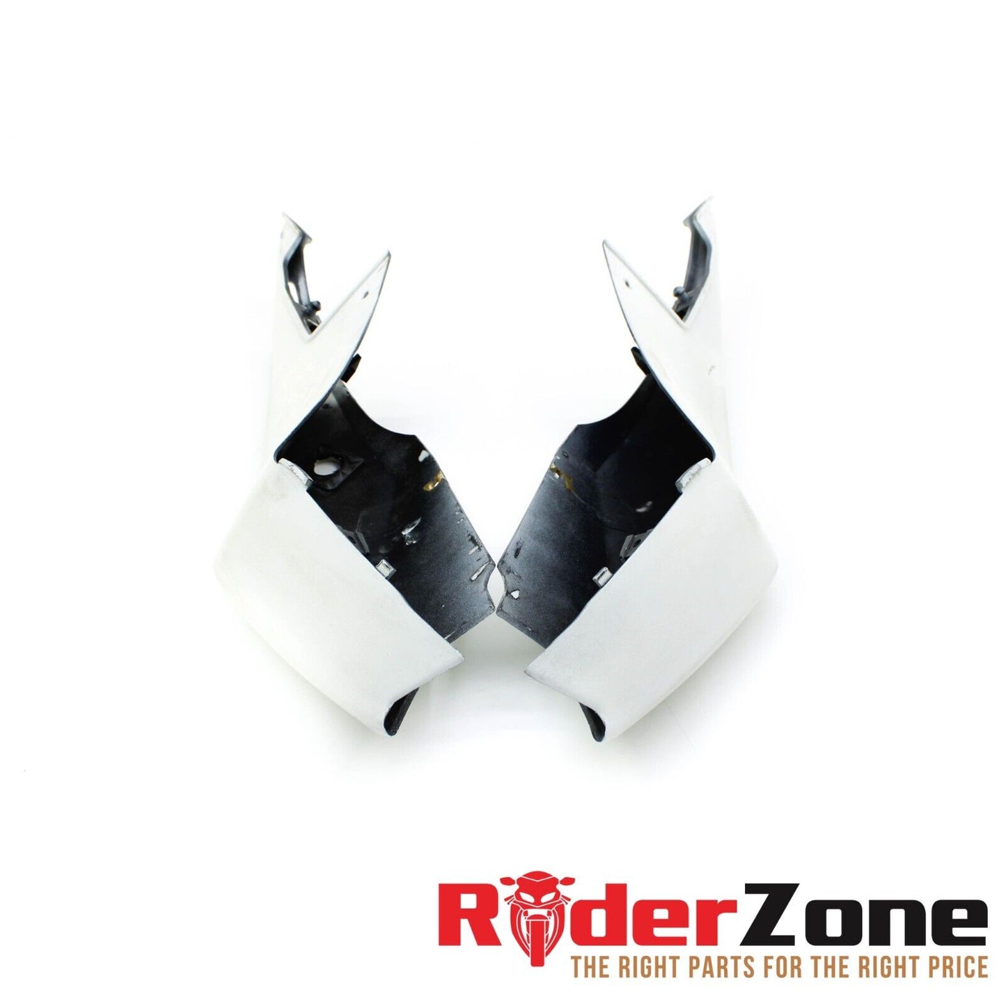 2005 2006 SUZUKI GSXR1000 TAIL FAIRING COWLS REAR BACK WHITE LEFT RIGHT PANEL