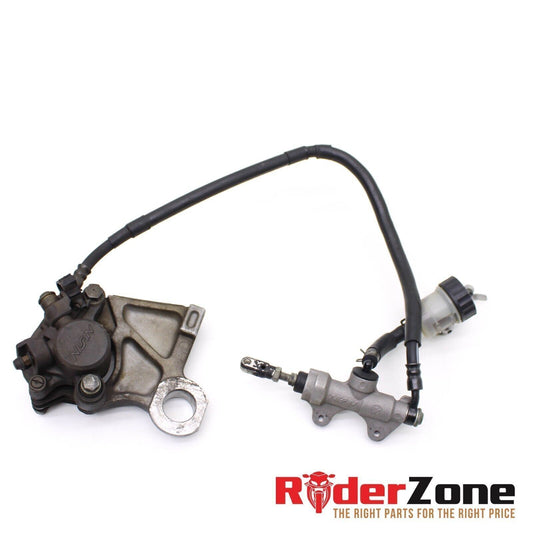 2006 - 2016 YAMAHA YZF R6 REAR MASTER CYLINDER BRAKE W RESERVOIR CALIPER BACK OE