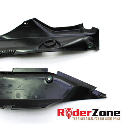 2013 -2015 DUCATI HYPERMOTARD FRAME COVERS SIDE COWL PANEL TRIM BLACK LEFT RIGHT