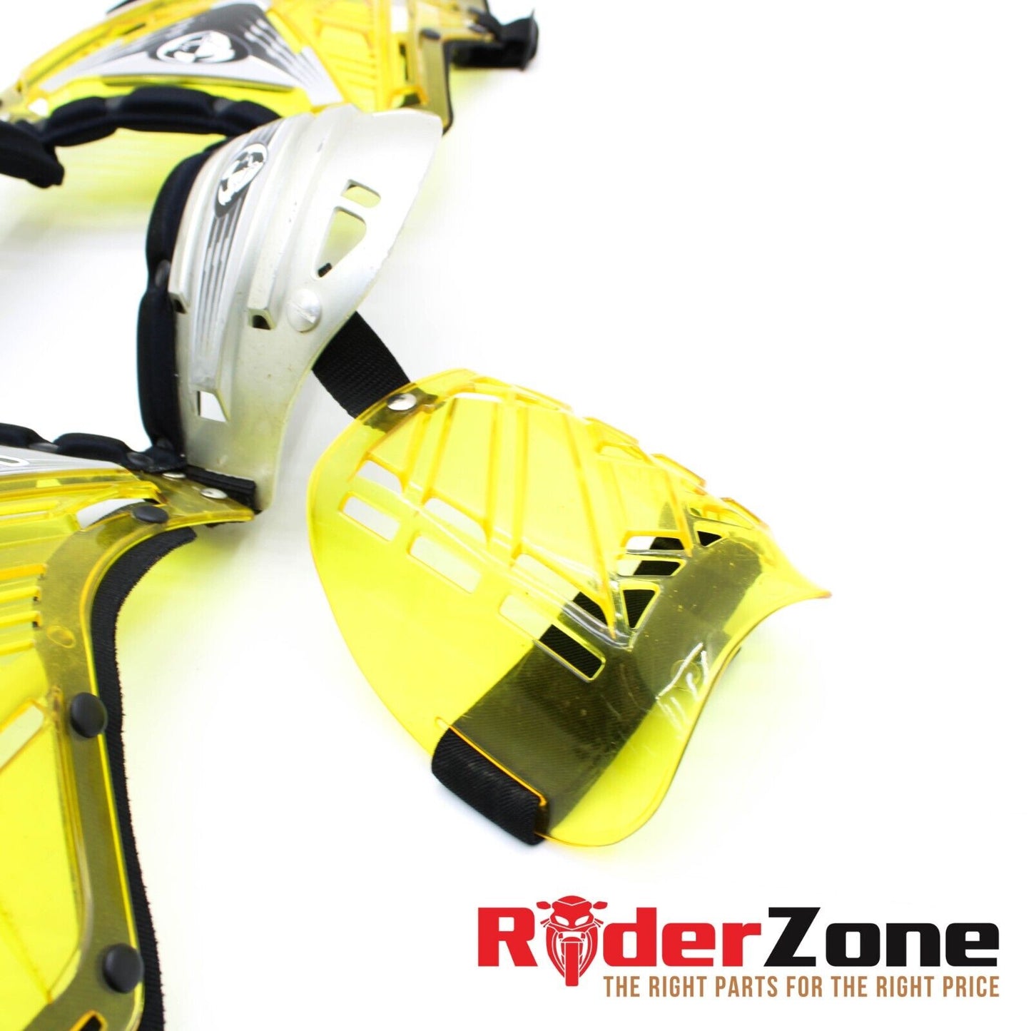 THOR Quadrant Motocross Dirt Bike ATV Chest Protector Pads YELLOW Youth