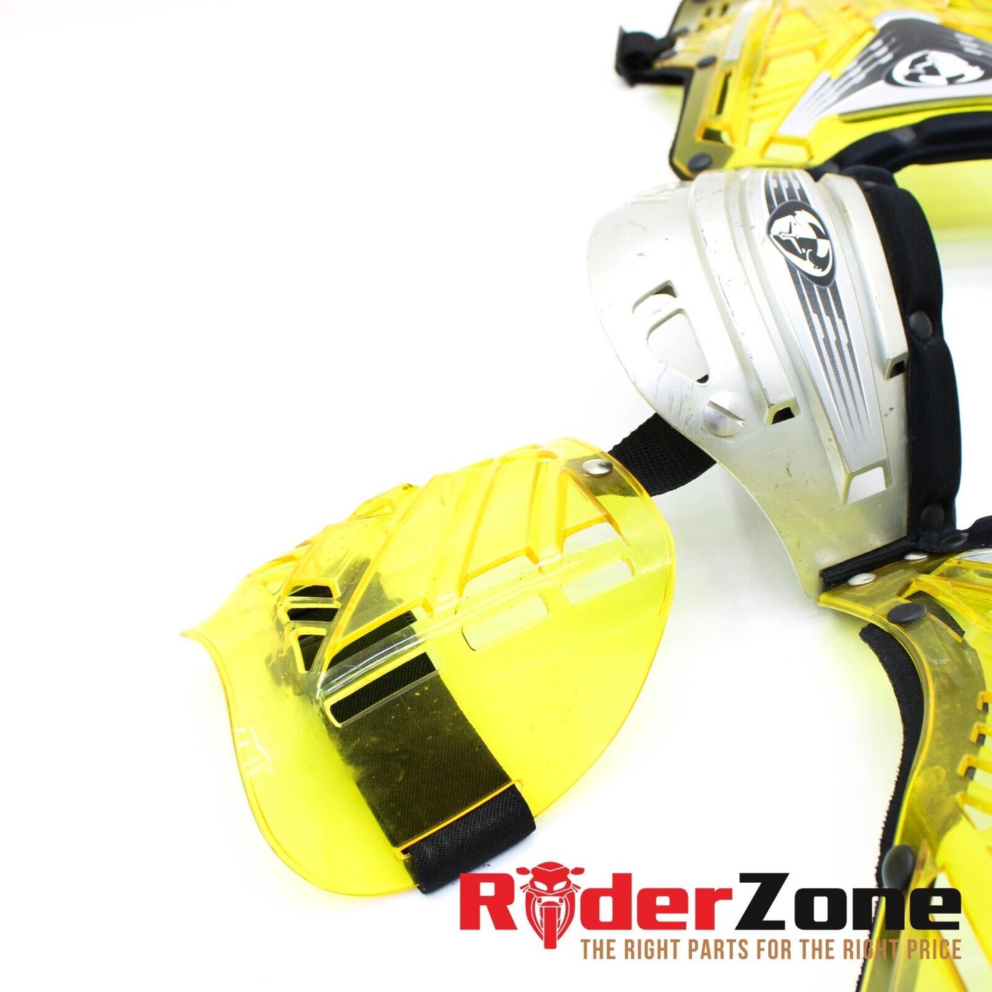 THOR Quadrant Motocross Dirt Bike ATV Chest Protector Pads YELLOW Youth