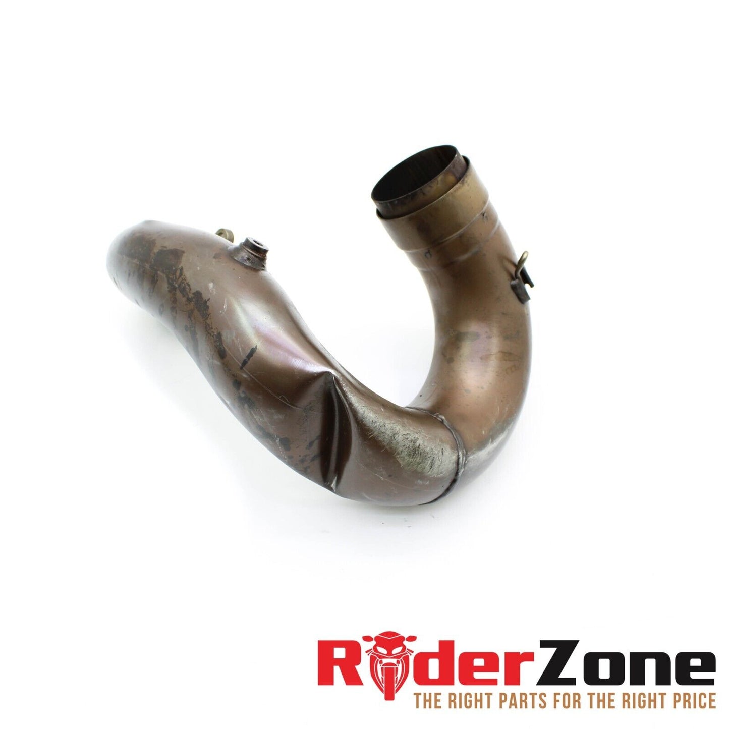 2017 - 2020 DUCATI MONSTER 1200 S R AKRAPOVIC EXHAUST DAMAGED FULL PIPE MUFFLER