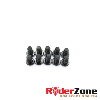 2017 - 2020 DUCATI MONSTER 1200R FRONT ROTOR BOLTS SET HARDWARE COMPLETE STOCK