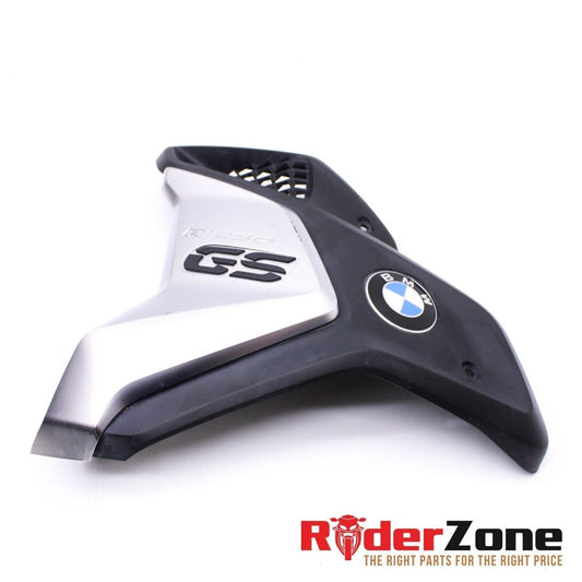 2018 - 2020 BMW R1250GS FRONT COWL SILVER LEFT FAIRING PANEL COVER TRIM GOOD