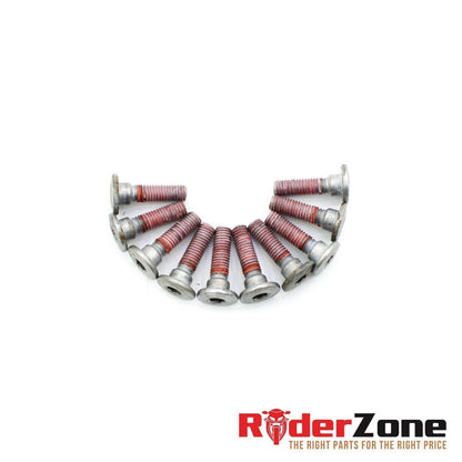 2004 - 2021 KAWASAKI NINJA ZX10R FRONT ROTOR BOLTS SET BRAKE HARDWARE STOCK