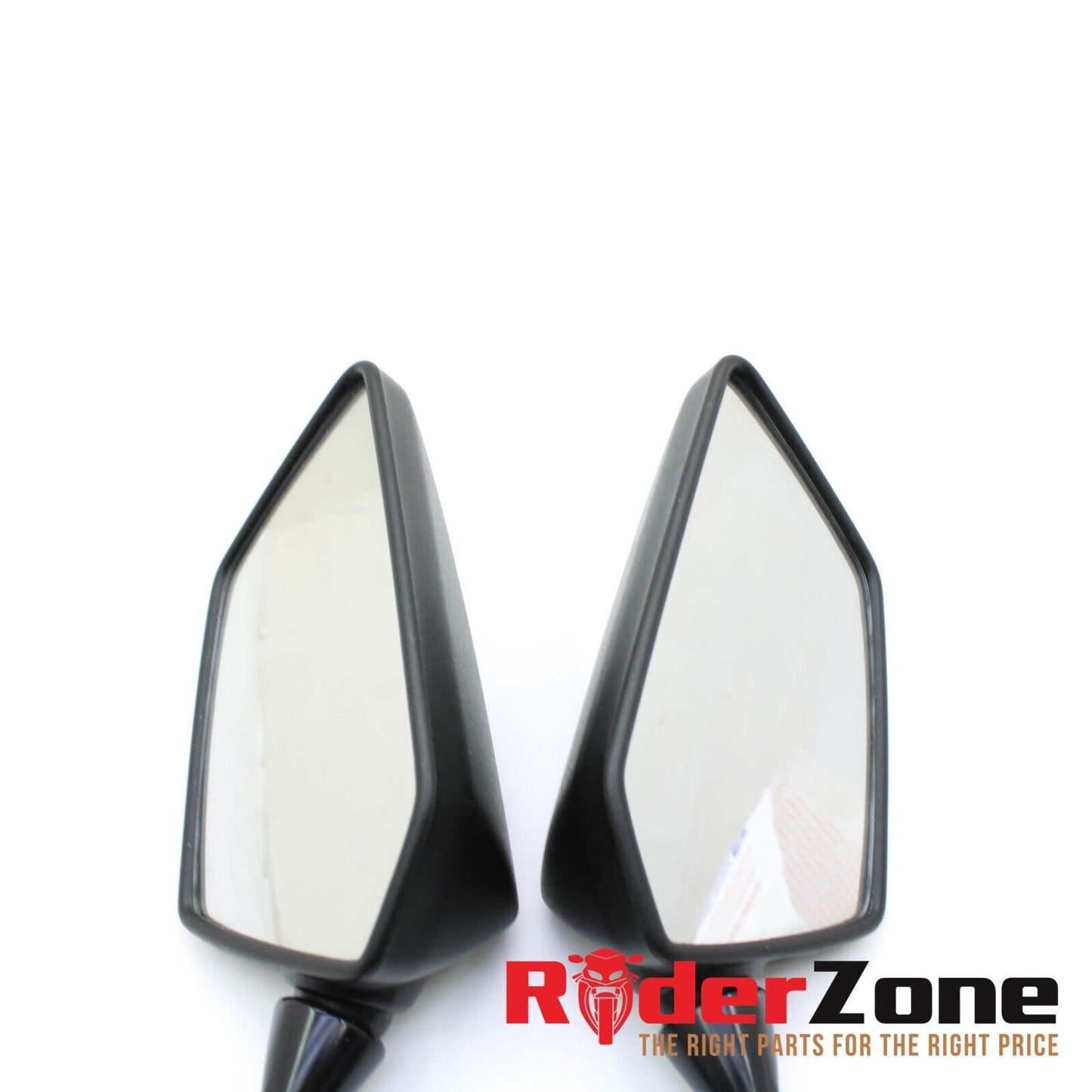 2008 - 2012 KAWASAKI NINJA 250R MIRROR SET REAR VIEW PAIR BLACK LEFT RIGHT STOCK