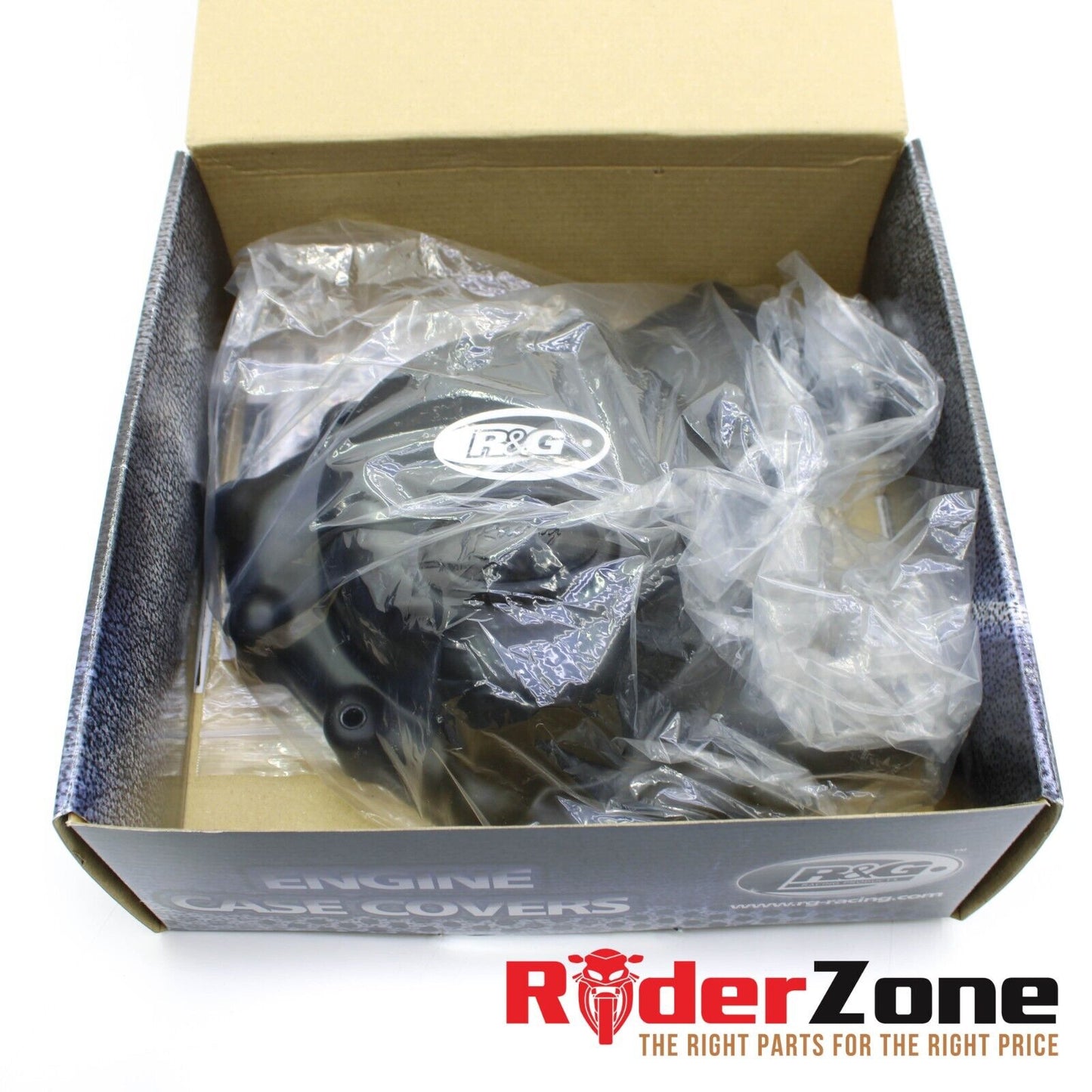 R&G Engine Case Covers Black (RACE SERIES LHS) KTM RC 390 2014 - 2015 *NEW* SET