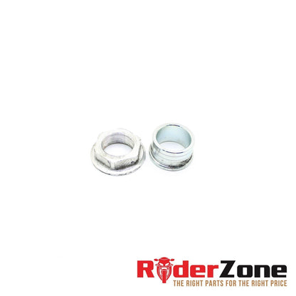 2015 - 2019 YAMAHA YZF R1 FRONT AXLE SPACERS NUT WHEEL WASHER STOCK