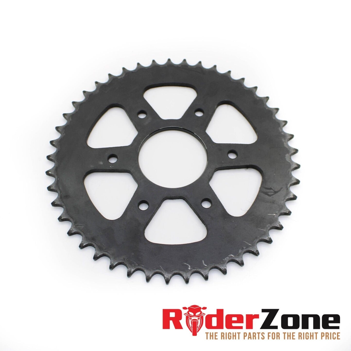 2015 - 2019 KTM RC390 REAR WHEEL SPROCKET BLACK GEAR STRAIGHT STOCK