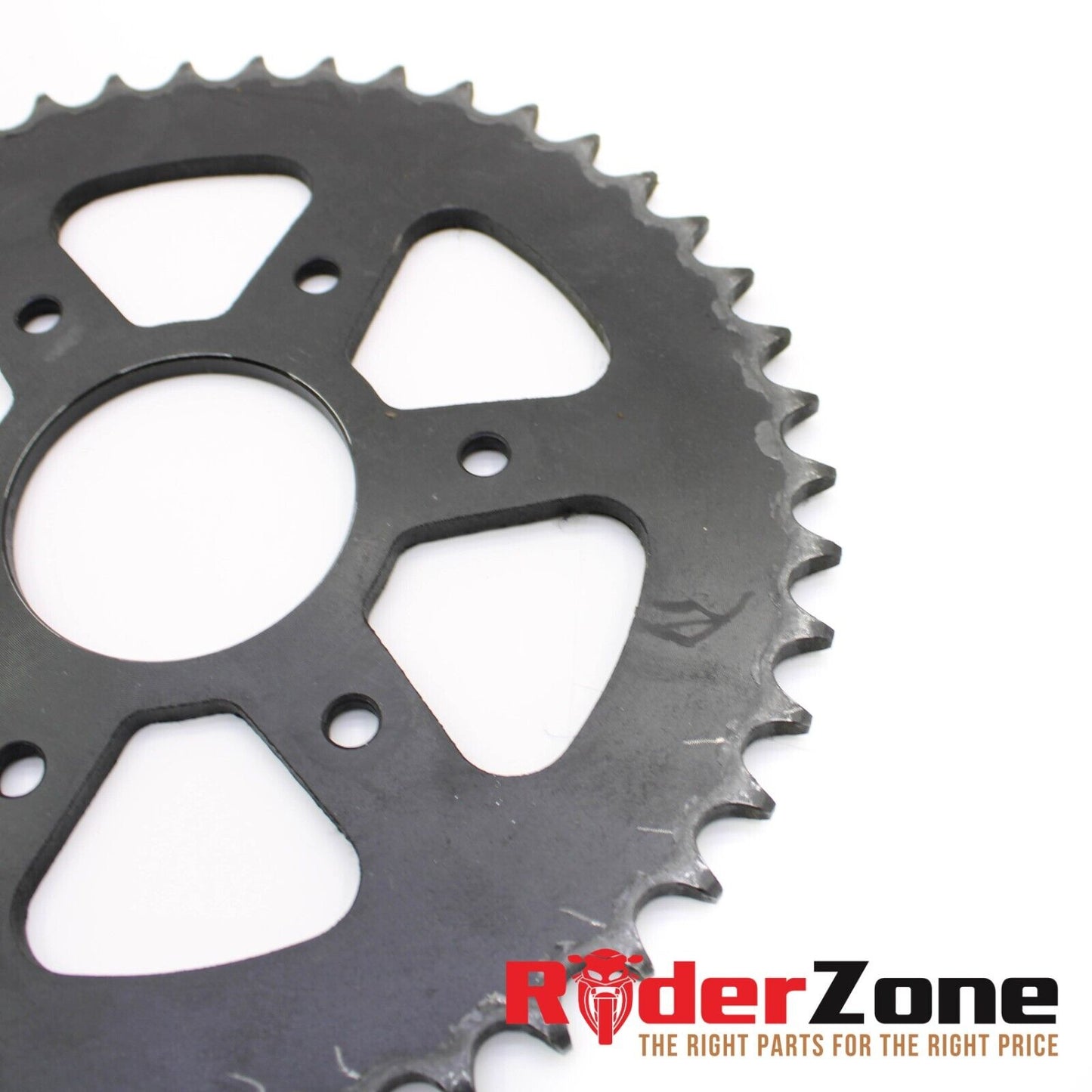 2015 - 2019 KTM RC390 REAR WHEEL SPROCKET BLACK GEAR STRAIGHT STOCK