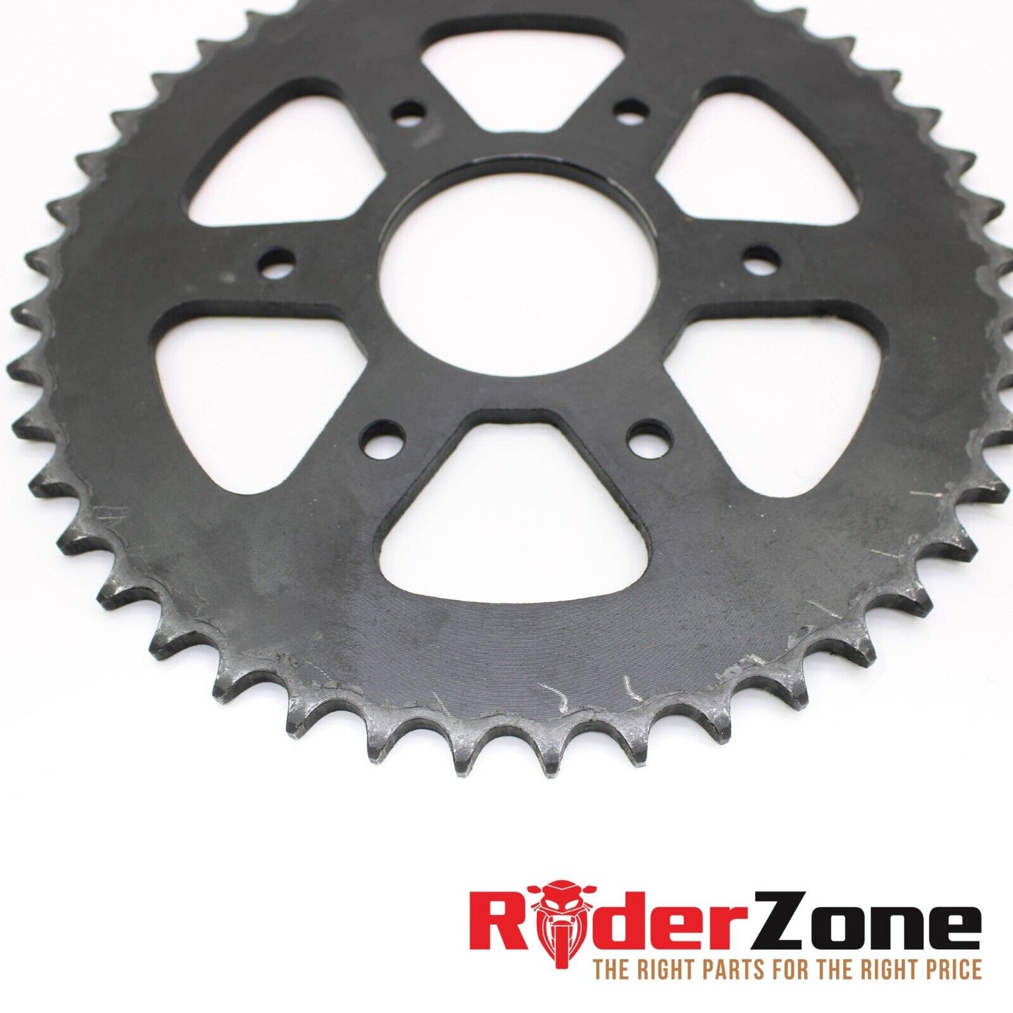 2015 - 2019 KTM RC390 REAR WHEEL SPROCKET BLACK GEAR STRAIGHT STOCK