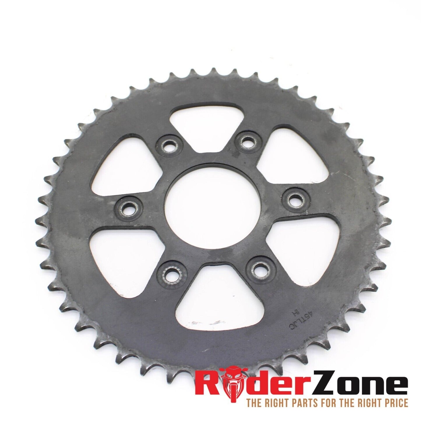 2015 - 2019 KTM RC390 REAR WHEEL SPROCKET BLACK GEAR STRAIGHT STOCK