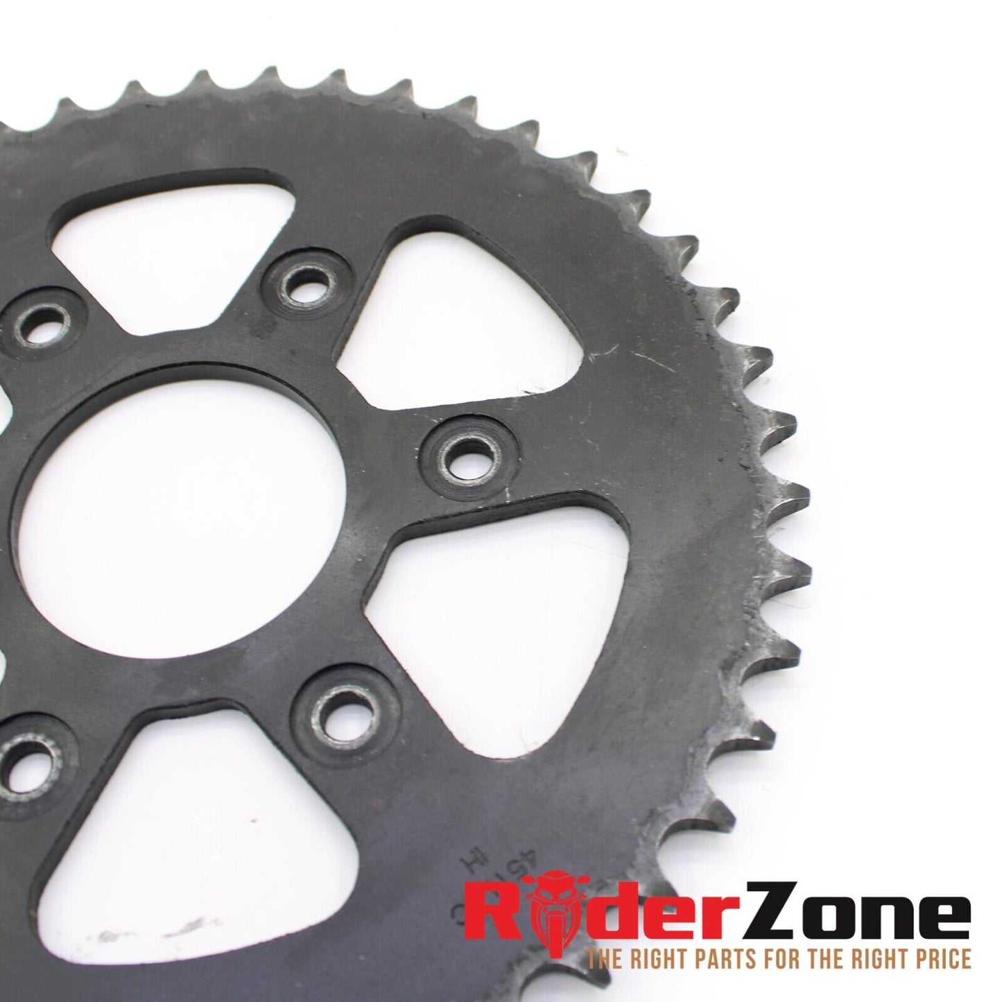 2015 - 2019 KTM RC390 REAR WHEEL SPROCKET BLACK GEAR STRAIGHT STOCK