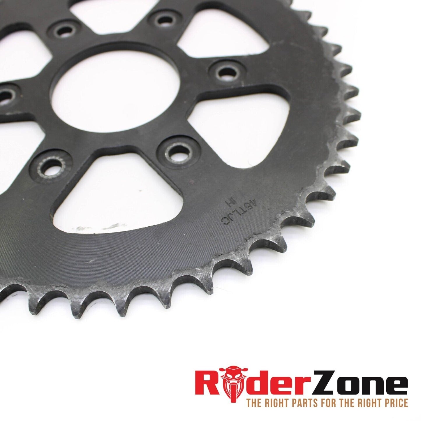 2015 - 2019 KTM RC390 REAR WHEEL SPROCKET BLACK GEAR STRAIGHT STOCK