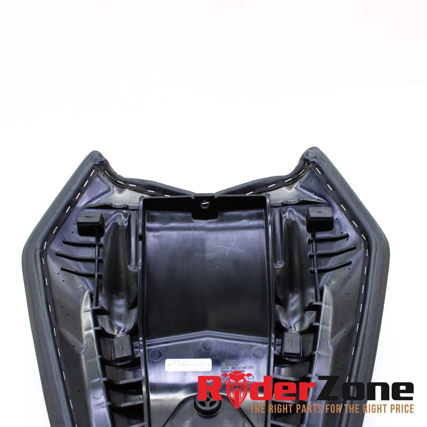 2015 2016 KTM RC390 PASSENGER SEAT REAR PILLION SADDLE BLACK CUSHION STOCK