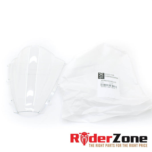 Windshield WindScreen Double Bubble Fits Honda CBR600RR 03-04 CBR 600 RR Clear