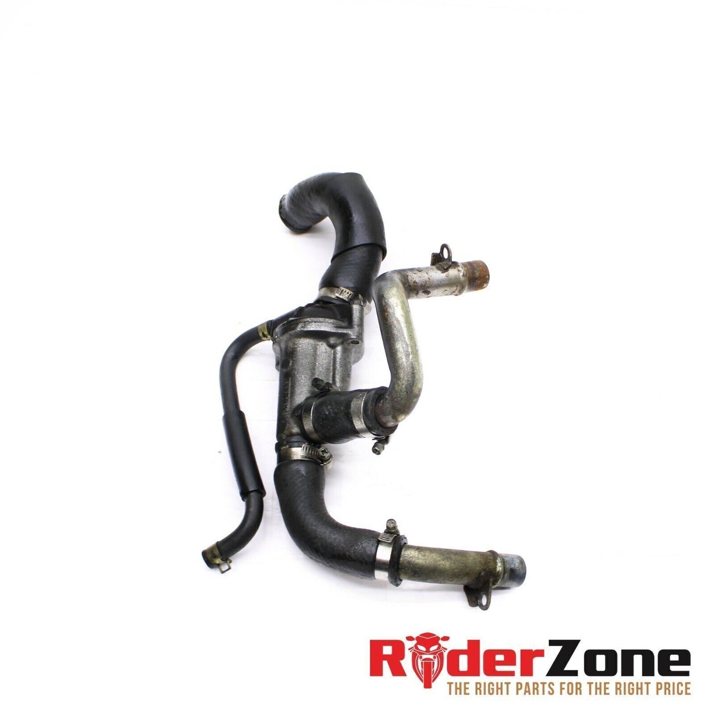 07 08 SUZUKI GSXR600 GSXR750 THERMOSTAT HOUSING ASSEMBLY HOSE PIPES COOLANT