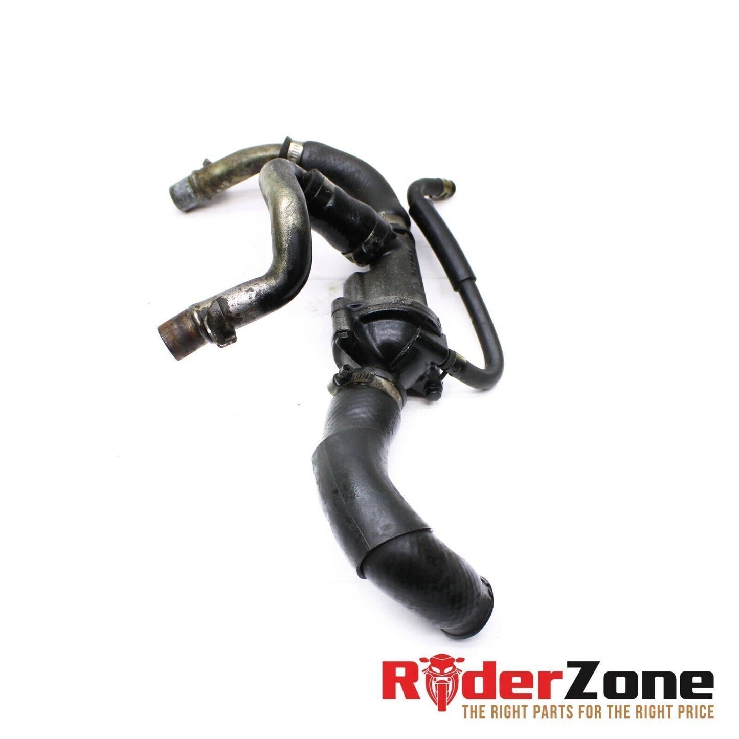 07 08 SUZUKI GSXR600 GSXR750 THERMOSTAT HOUSING ASSEMBLY HOSE PIPES COOLANT