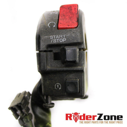 07 2008 KAWASAKI NINJA ZX6R INTERRUPTOR DE ARRANQUE DERECHO CLIP EN MANIJA DE ARRANQUE 08-15 ZX10R 