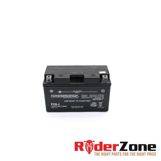 PowerSonic PT7B-4 SUPERSPORT BATTERY AGM 12.0V 6.0AH (10HR)