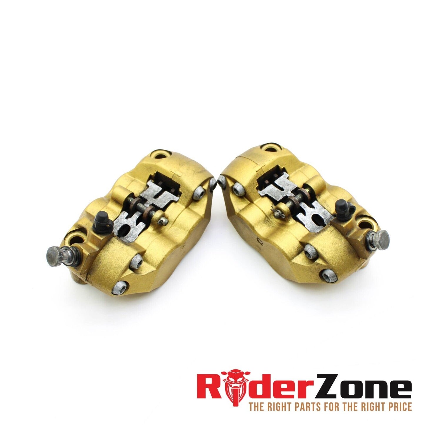 2006 - 2008 TRIUMPH DAYTONA 675 FRONT BRAKE CALIPERS NISSIN GOLD LEFT RIGHT SET