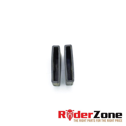 2008 - 2016 YAMAHA YZF R6 GAS TANK CUSHIONS RUBBER SUPPORTS PAIR STOCK FUEL