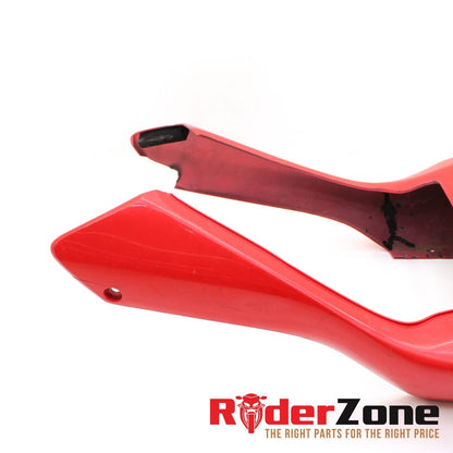 2001 - 2006 HONDA CBR600F4I TAIL FAIRING REAR SEAT COWL RED COWLING RED PLASTIC