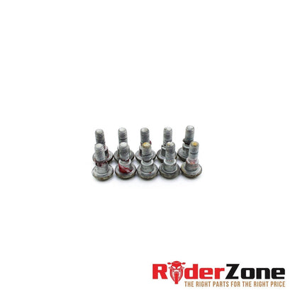 2008 - 2016 YAMAHA YZF R6 FRONT BRAKE ROTOR BOLTS LEFT RIGHT DISCS HARDWARE SET