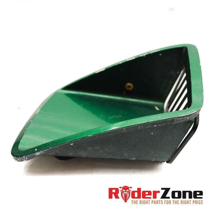 BMW R100RT LEFT FAIRING VENT COWLING GREEN FRONT AIR DUCT R100 RT GREEN