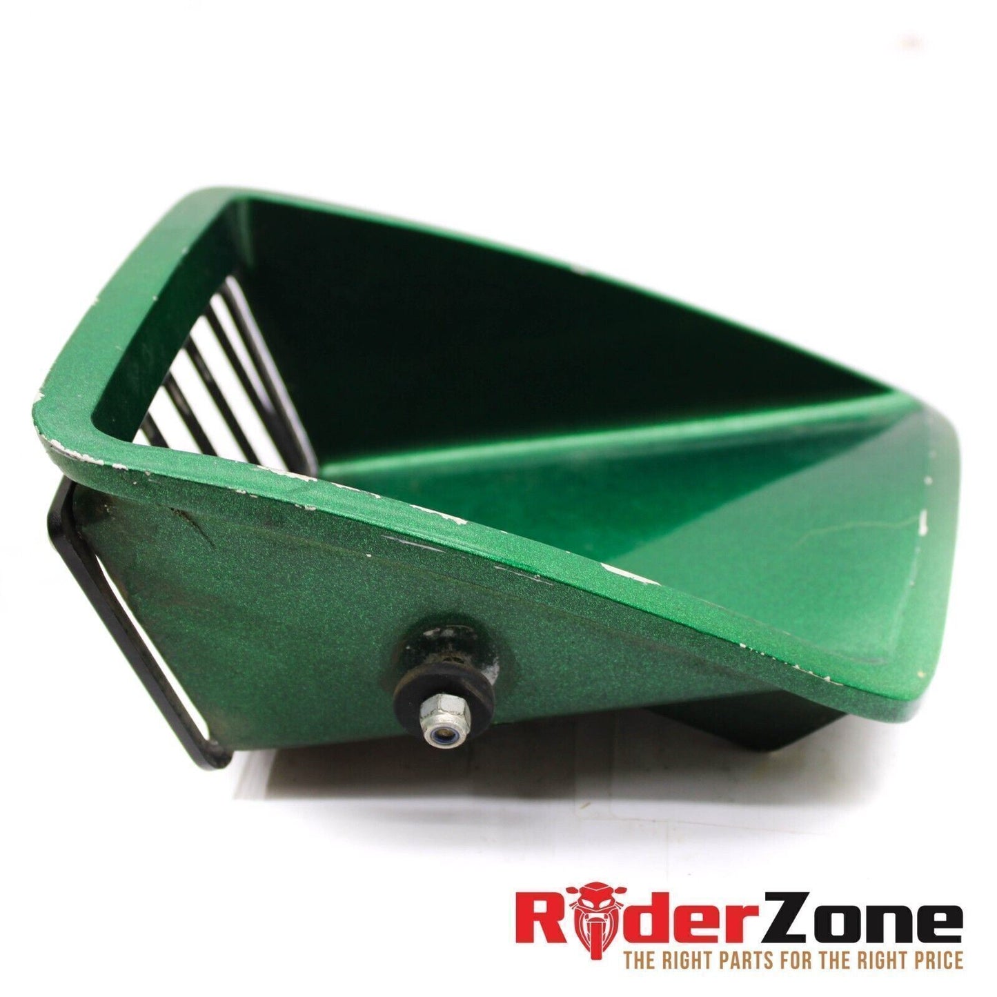 BMW R100RT LEFT FAIRING VENT COWLING GREEN FRONT AIR DUCT R100 RT GREEN