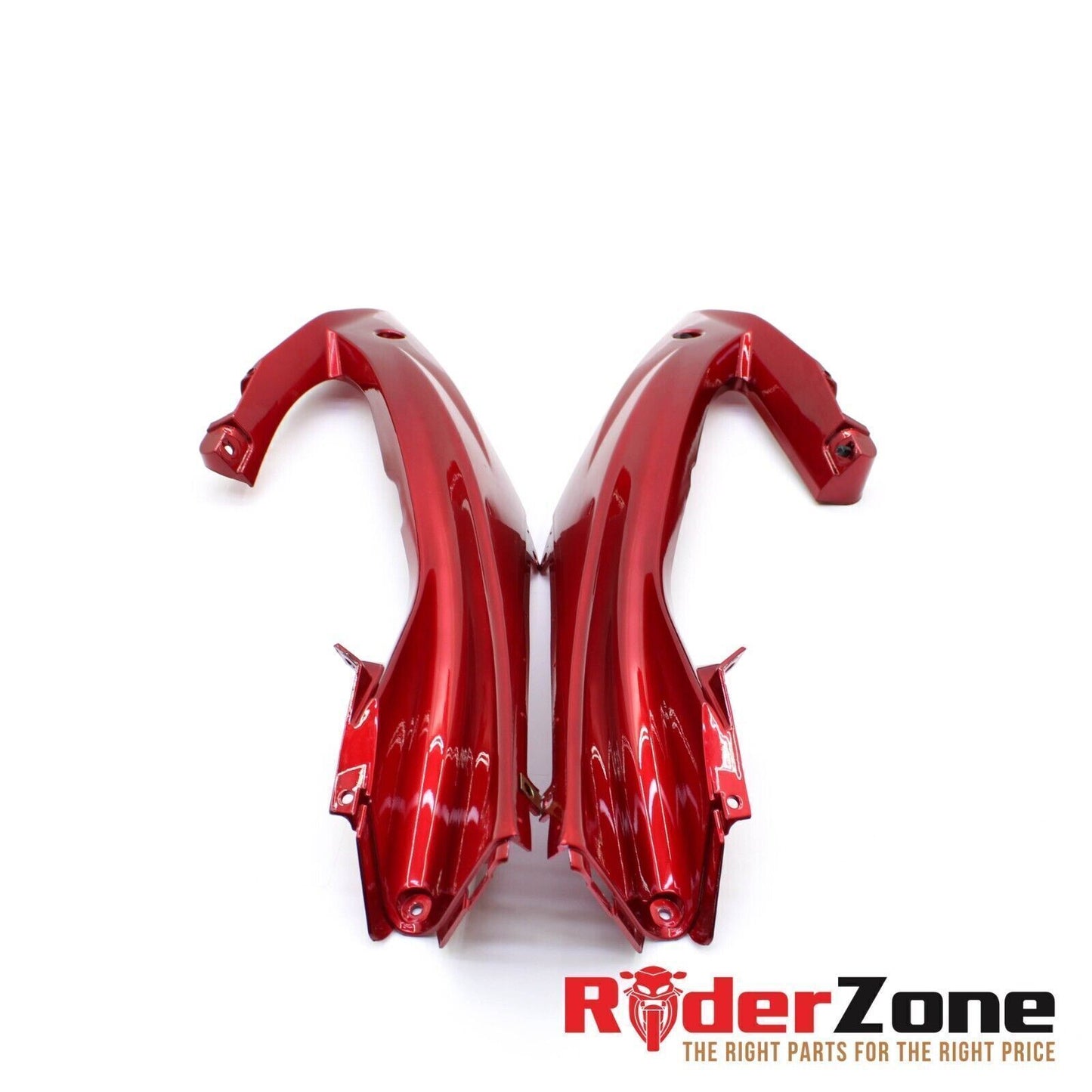 2008 - 2016 YAMAHA YZF R6 FRONT MID FAIRING COWL PLASTIC LEFT UPPER SIDE RED