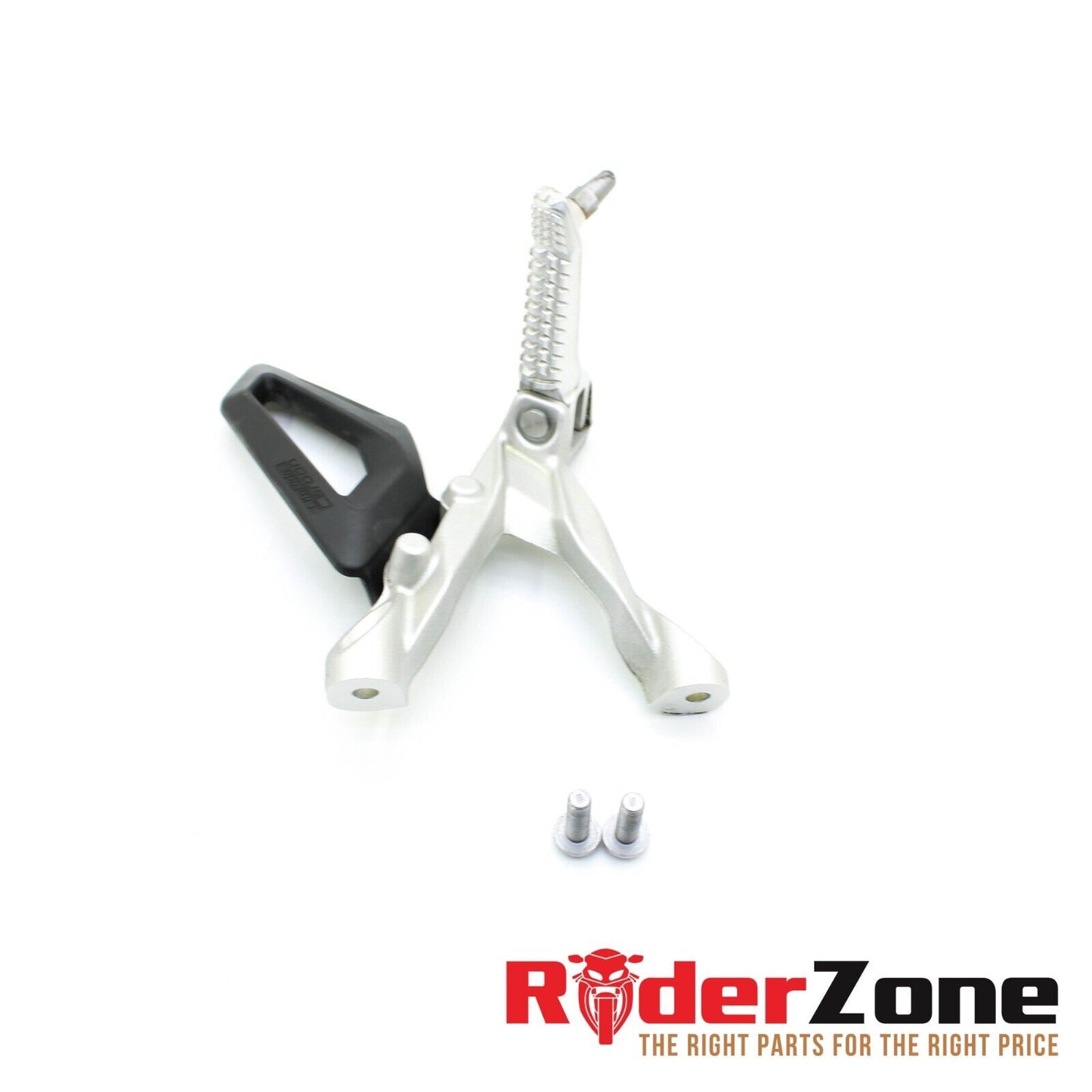 2020 - 2023 BMW S1000RR LEFT REARSET PEDAL PEG FOOTREST BRACKET SILVER GUARD