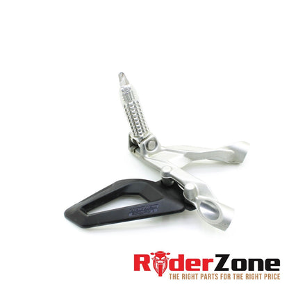 2020 - 2023 BMW S1000RR LEFT REARSET PEDAL PEG FOOTREST BRACKET SILVER GUARD